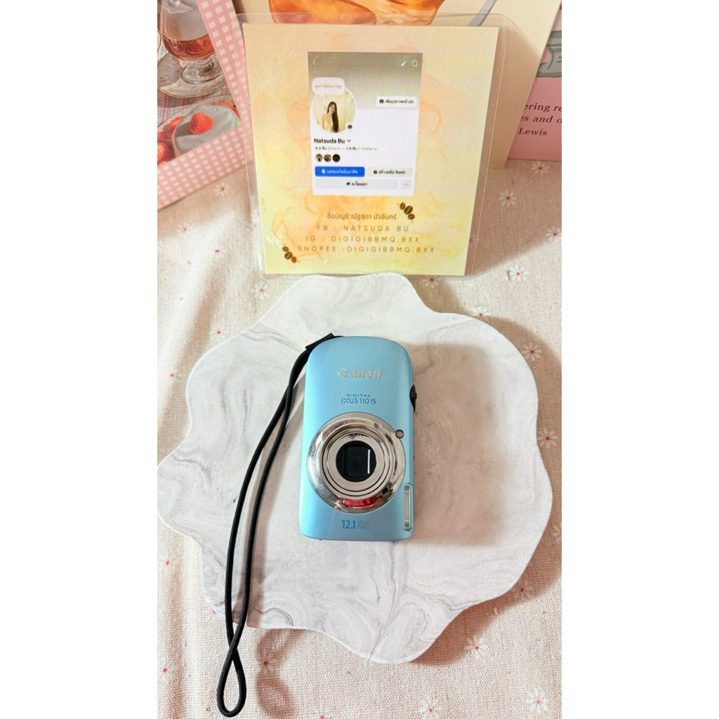 ตัวที่1📸canon ixus 110 is / ixy 510 is📸blue