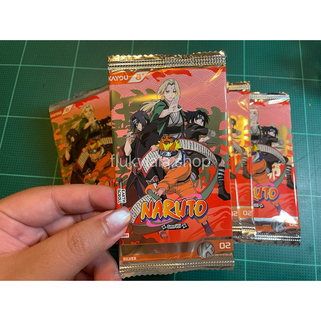 การ์ดนารูโตะ Kayou Naruto Earth Scroll - Series 2 ENG VER. ลิขสิทธิ์แท้แยกซอง ขั้นต่ำ 5 ซอง