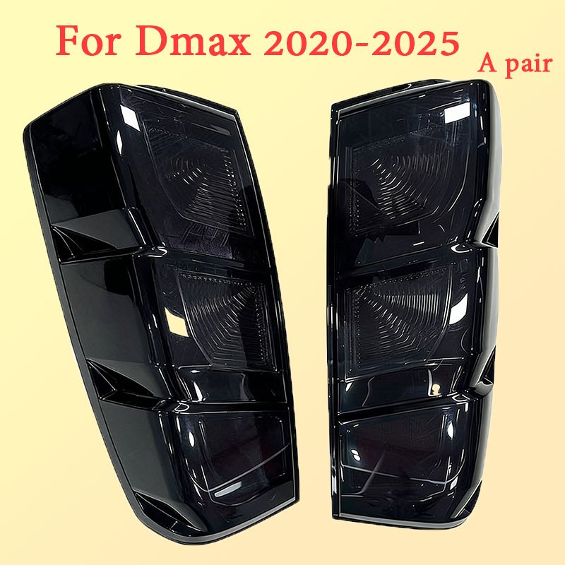 dmax ไฟท้าย ไฟท้ายรถ สีดำ For Isuzu dmax 2020-2025