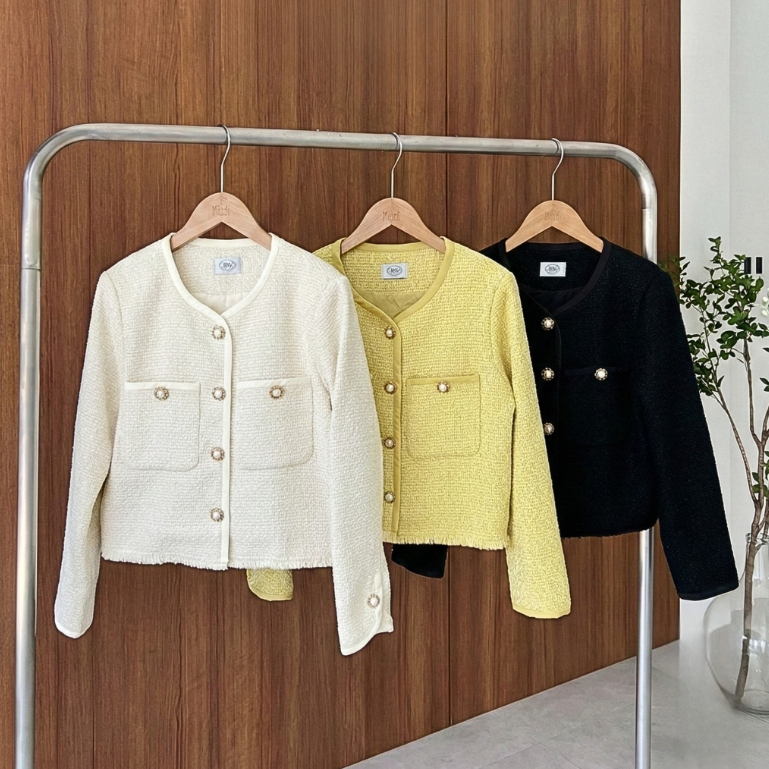 Dorothy Blazer เสื้อเบลเซอร์ผ้าทวีต Miladi