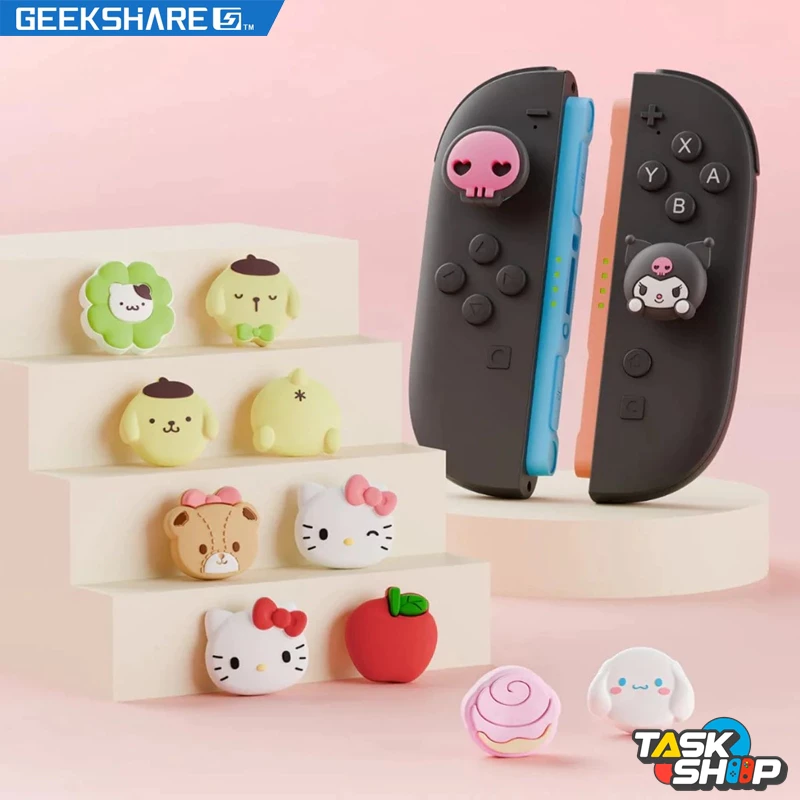 ส่งทันที⚡️GeekShare Switch 2 🎮Thumb Grip Caps ลายน่ารัก 35 แบบ