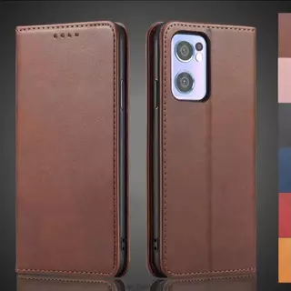 เคสฝาพับหนัง สำหรับ Oppo A57 A77 A77S A76 A96 A15 A15S A16 A5 A9 2020 A54 เคสกันกระแทกฝาพับ พร้อมช่องใส่บัตร