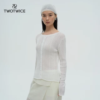 (พร้อมส่ง) Twotwice - Soft Rib Cardigan