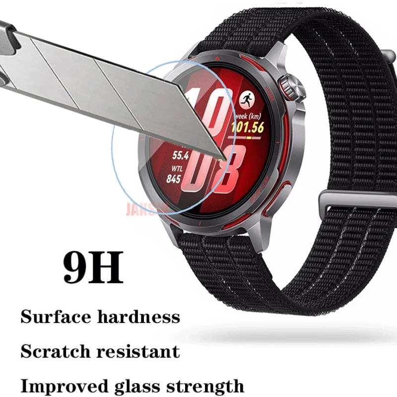 กระจกนิรภัยป้องกันหน้าจอสำหรับ Huawei Watch GT Runner 2 รูปที่ 2
