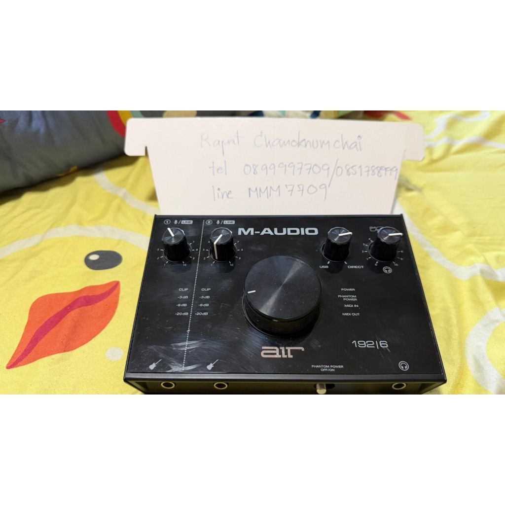 M Audio AIR 192/6 สุดยอด Audio Interface สภาพสวย