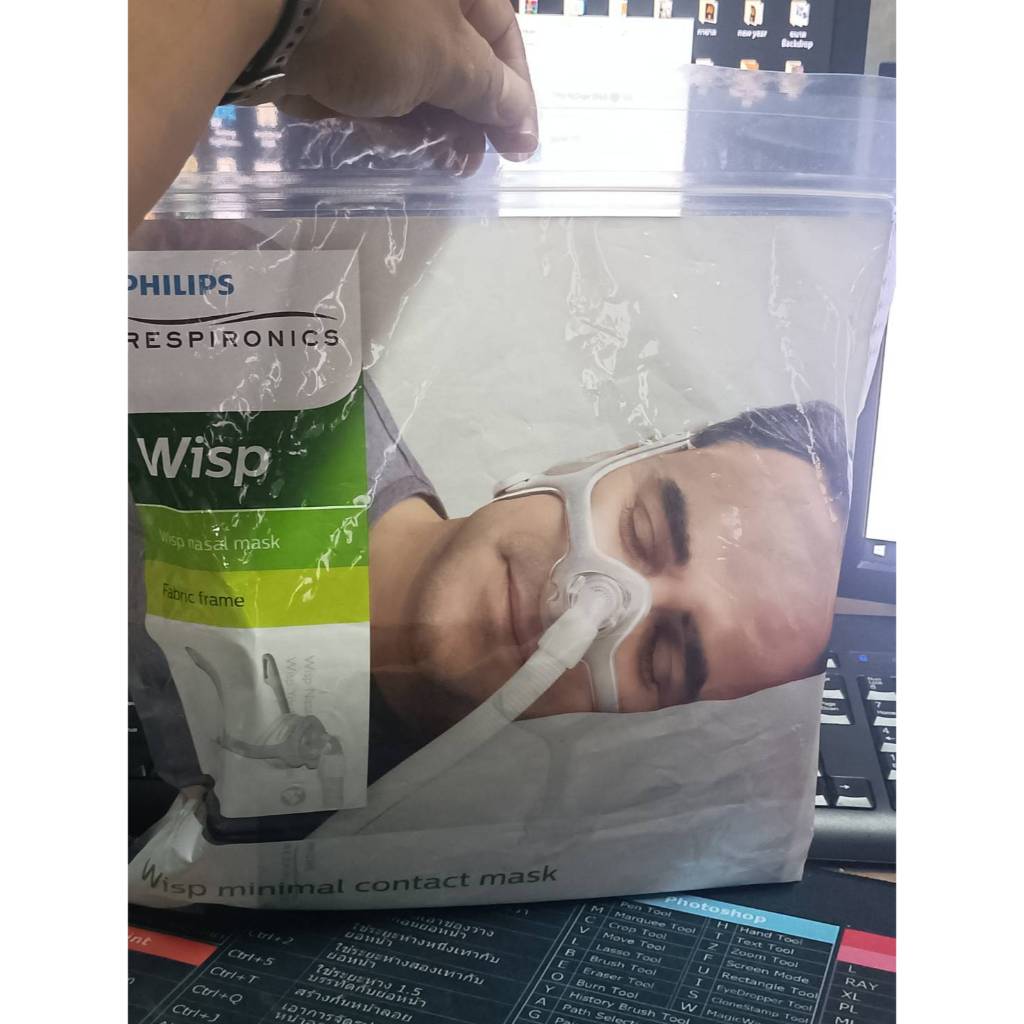 CPAP Mask Philips Respironics รุ่น wisp Nasal Mask