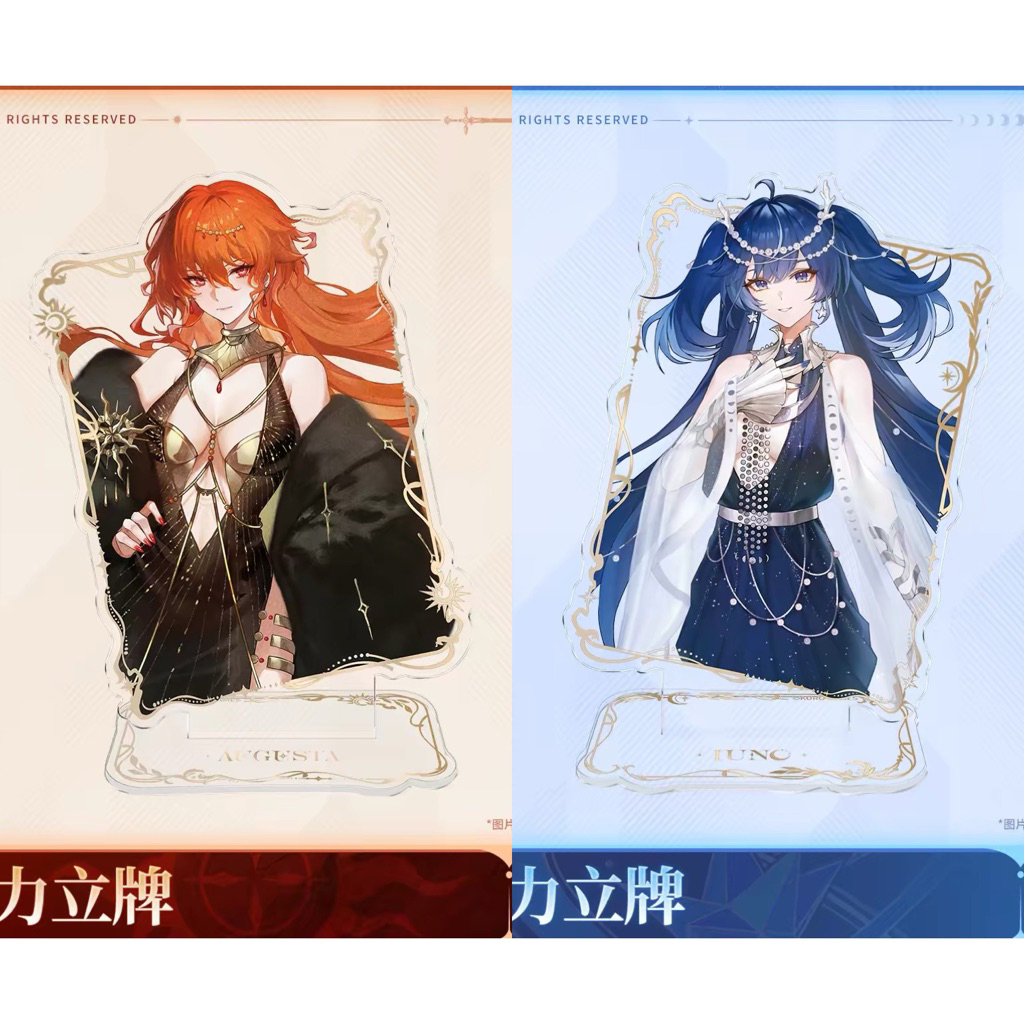 [ พร้อมส่ง / Official ] Wuthering Waves Stylish Imprint Theme - Augusta / Iuno Standee WuWa สแตนดี้ 