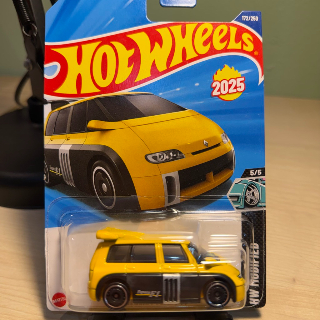 Hot wheels Renault Espace F1 (Yellow)