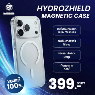 HydroZhield เคสใสกันกระแทก รองรับชาร์จแม่เหล็กไร้สาย สำหรับ iPhone 16ProMax 16Pro 16 15ProMax 15 14ProMax 14/13