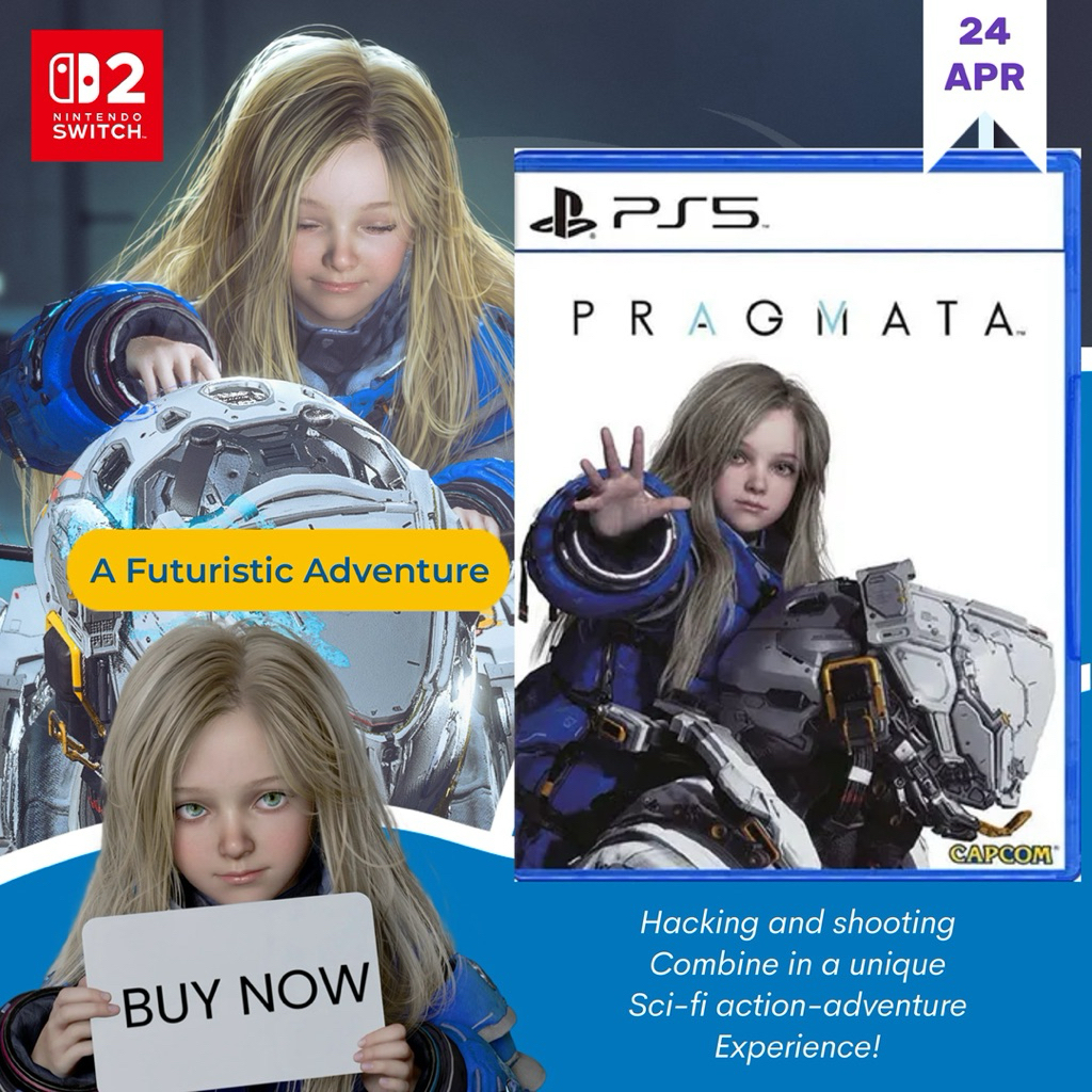 🛵 𝙁𝙖𝙨𝙩 𝘿𝙚𝙡𝙞𝙫𝙚𝙧𝙮!⚡️PRAGMATA สำหรับเครื่องPS5