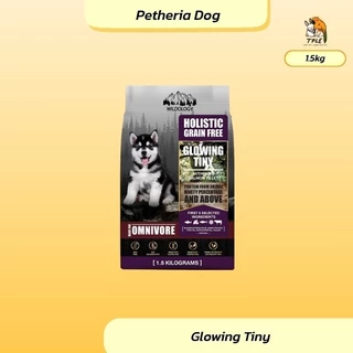 Petheria Dog อาหารสุนัขเพ็ทเทอเรีย ขนาด 1.5kg ลูกสุนัข / สุนัขโต Gluten-free ไม่เติมเกลือ