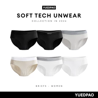 Yuedpao Soft Tech Unwear Women’s Briefs กางเกงในผู้หญิง ผ้า Modal Cotton นุ่มลื่น ใส่สบาย ระบายอากาศ กางเกงในยืดเปล่า