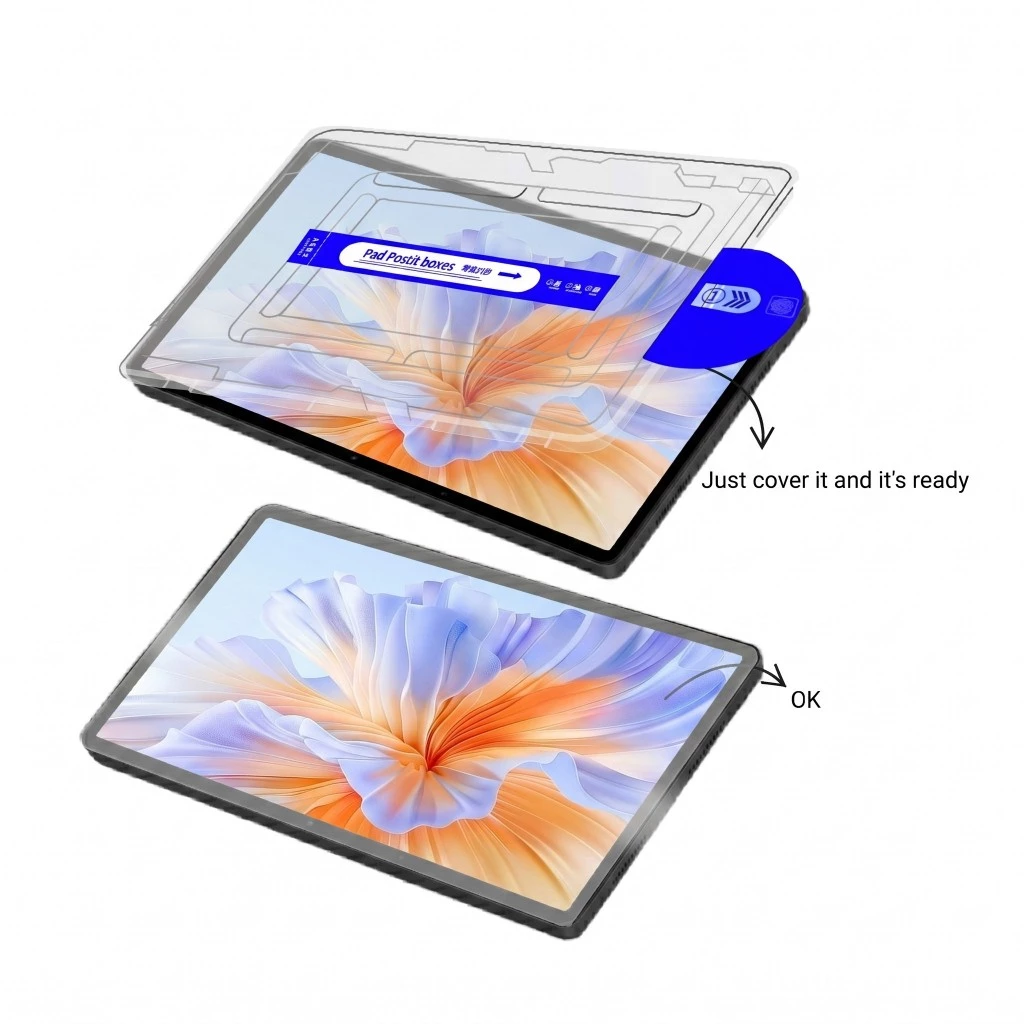 ฟิล์มกระจก พร้อมบล็อคติดตั้ง สำหรับ ออเนอร์ แพด วี9 Use For Honor Pad V9 (11.5)