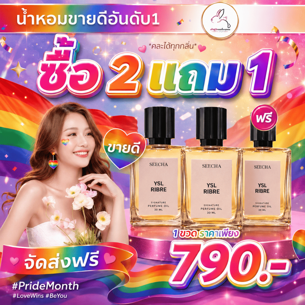 [✨ขายดี!✨] กด3ชิ้นรับโปร2แถม1 ไลฟ์แจกโค้ดลด 50% !! น้ำหอม สี ชา ออยล์ ของแท้ seecha oil Perfume น้ำหอมสีชาseecha