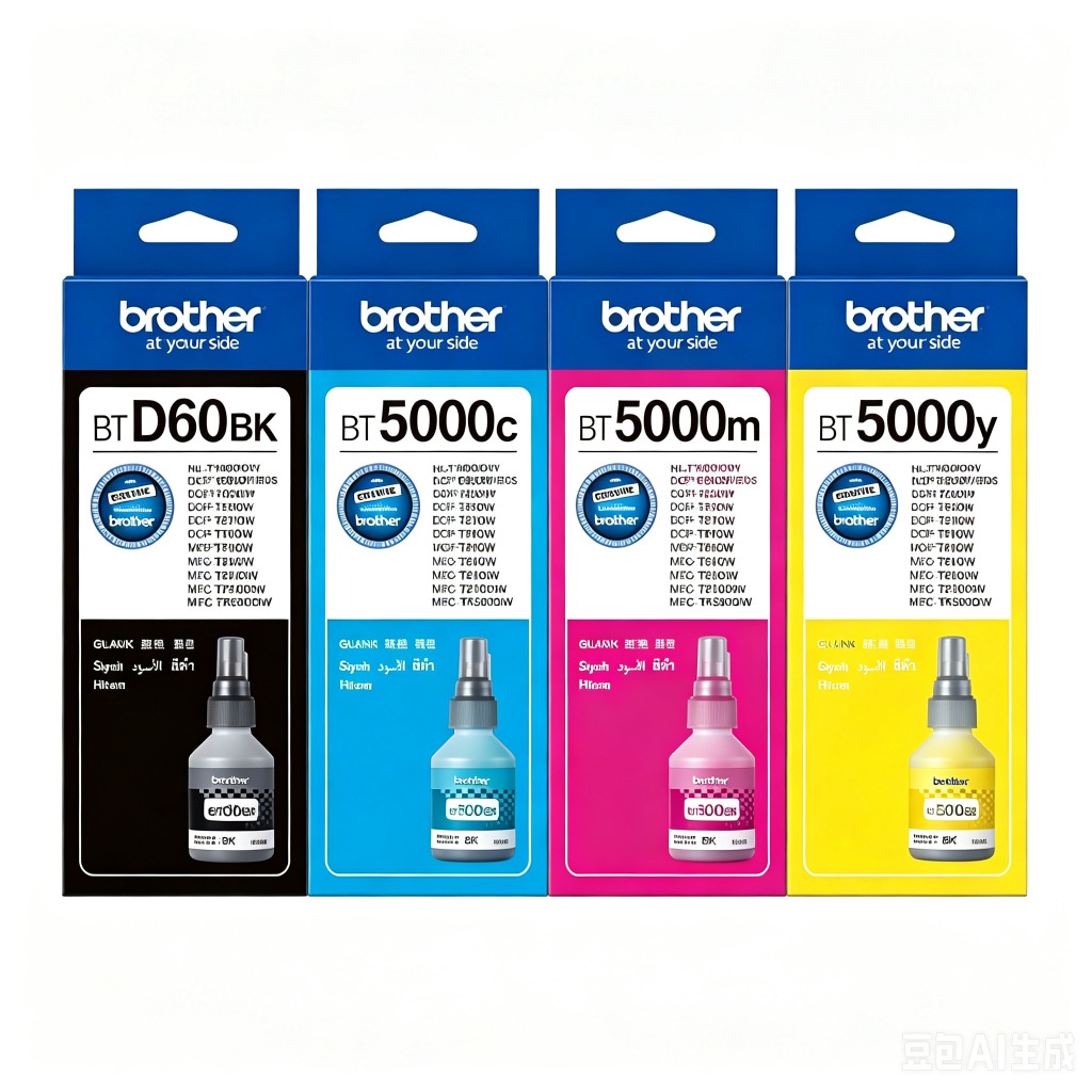 Brother Original Ink Bottle BTD60BK BT5000 T220 T310 T420W T520W T710W T510Wหมึก