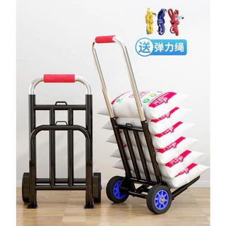 รถเข็น 2/3ล้อ รถเข็นพับได้ รถเข็นของ Cart รถเข็นอเนกประสงค์ ยืดได้ รับน้ำหนักได้มากยืดได้ ล้อ PU/ล้อยาง รถขนของ trolley