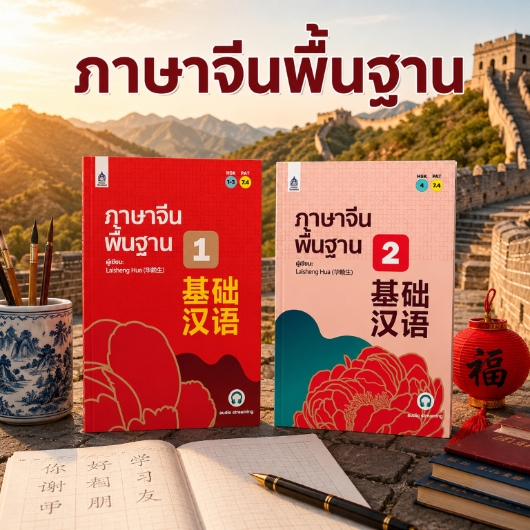 DKTODAY หนังสือซีรีส์ ภาษาจีนพื้นฐาน (สสท.โครงการภาษาญี่ปุ่น)