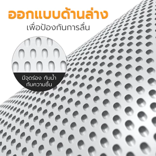 Petus แผ่นดักทรายแมว กันน้ำ พรมดักทรายแมว EVA 2 ชั้น ลดทรายกระจาย มี 5 ขนาด Petus Kingkaew