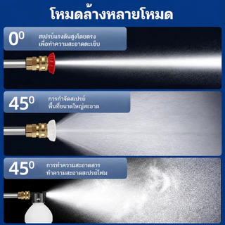 CHNTEST เครื่องฉีดน้ำแรงดันสูง 998VF ไร้สาย เครื่องล้างรถแบบพกพา พร้อมอุปกรณ์ครบชุด ใช้งานง่าย