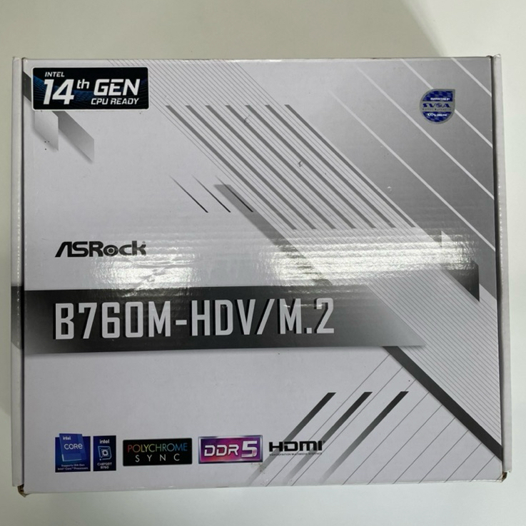 Asrock B760M-HDV/M.2 DDR5 พร้อมส่ง