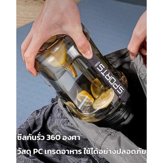 ขวดน้ําดื่มขนาดใหญ่ 1.7/2.7 ลิตร จุน้ําจุใจ หูหิ้วพกพาสะดวก ปลอด BPA - สำหรับคนรักกีฬาและสุขภาพ