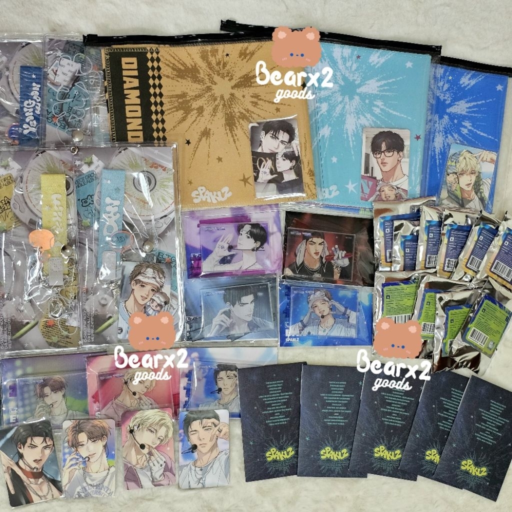 🚚 พร้อมส่ง!! Pop-up: Spaklz 2026 merchandise Melting Point,Jinx,Diamond Dust,Backlight