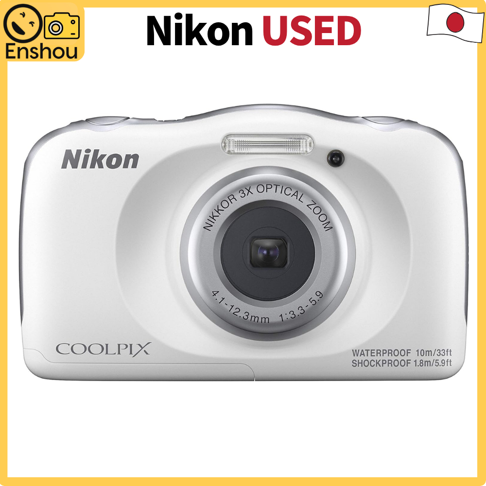 FromJapan[USED]Nikon COOLPIX W150 Waterproof Digital Camera W150WH (White)