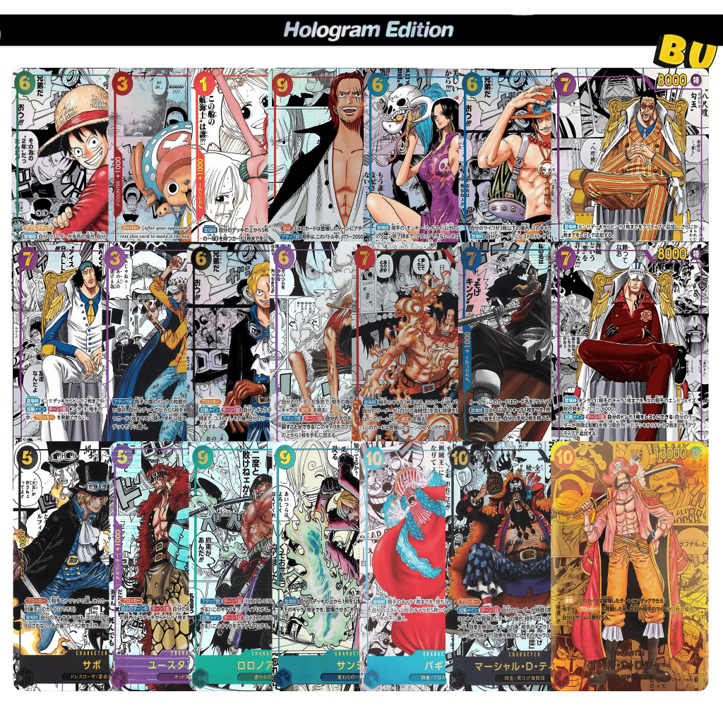 [ส่งฟรี] สติกเกอร์ติดบัตร ATM BTS VISA [ STICKER SKIN CARD ] ลาย: Onepiece Memorial Collection(EB-01) วันพีช : BU กันน้ำ