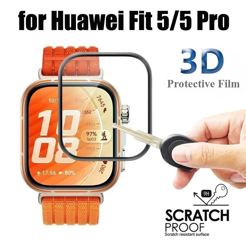 ฟิล์มกันรอย 3d สำหรับนาฬิกา Huawei Fit 5 / Fit 5 Pro