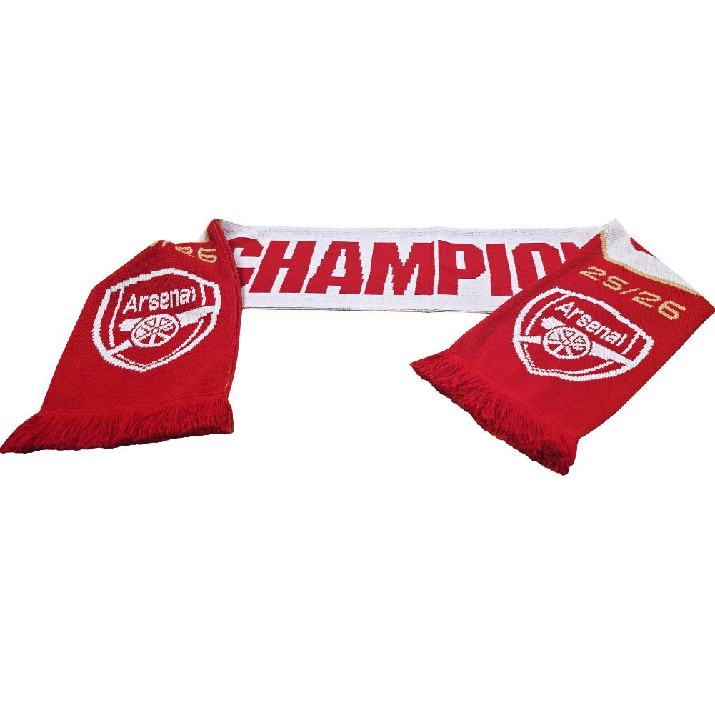 ผ้าพันคอลิขสิทธิ์แท้ Arsenal Champions Limited 25/26 🔴⚪🏆