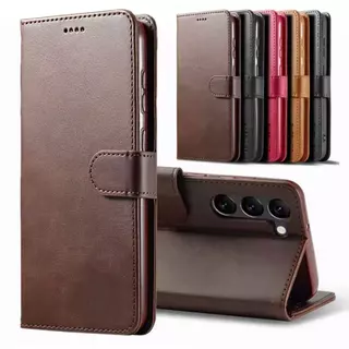 เคสฝาพับหนัง ล็อคได้ สำหรับ Samsung S24 Plus Ultra / S23 Plus Ultra / S22 Plus Ultran / S21plus Ultra เคสกันกระแทก