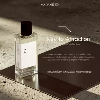 Faye x Madame Fin น้ำหอม K. Eau de Parfum (By Faye Peraya) 1 ขวด + K. Perfume Body Oil ขนาด 30ml. 1 ขวด