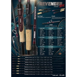 คันตีเหยื่อปลอม WEEBASS REVANGER V3 แถมฟรี!! ผ้าบัฟมูลค่า 40 บาท