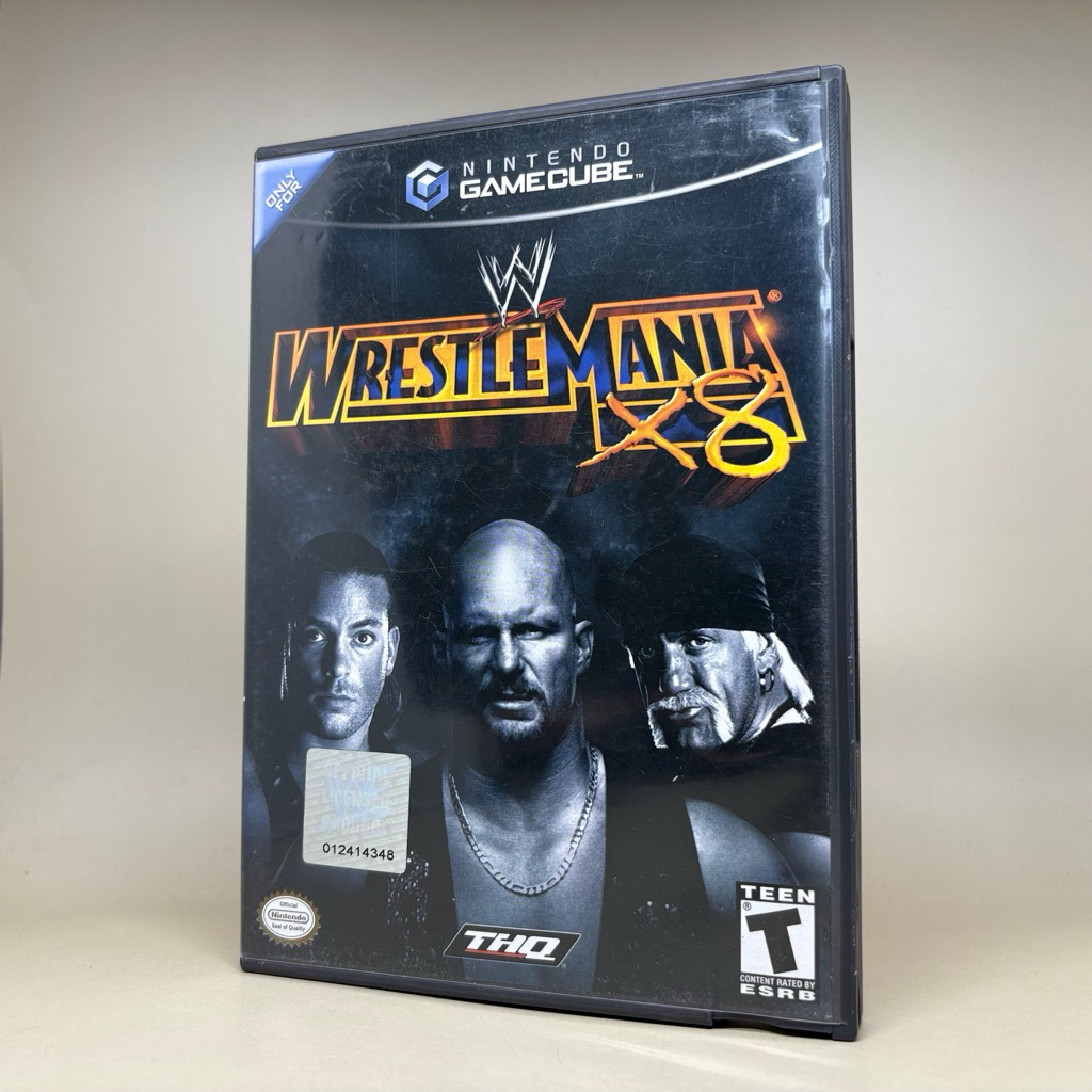 🇺🇸 WWE WrestleMania X8 (GC) | Nintendo Game Cube | Original USA | English | สินค้ามือสอง ใช้งานปกติ
