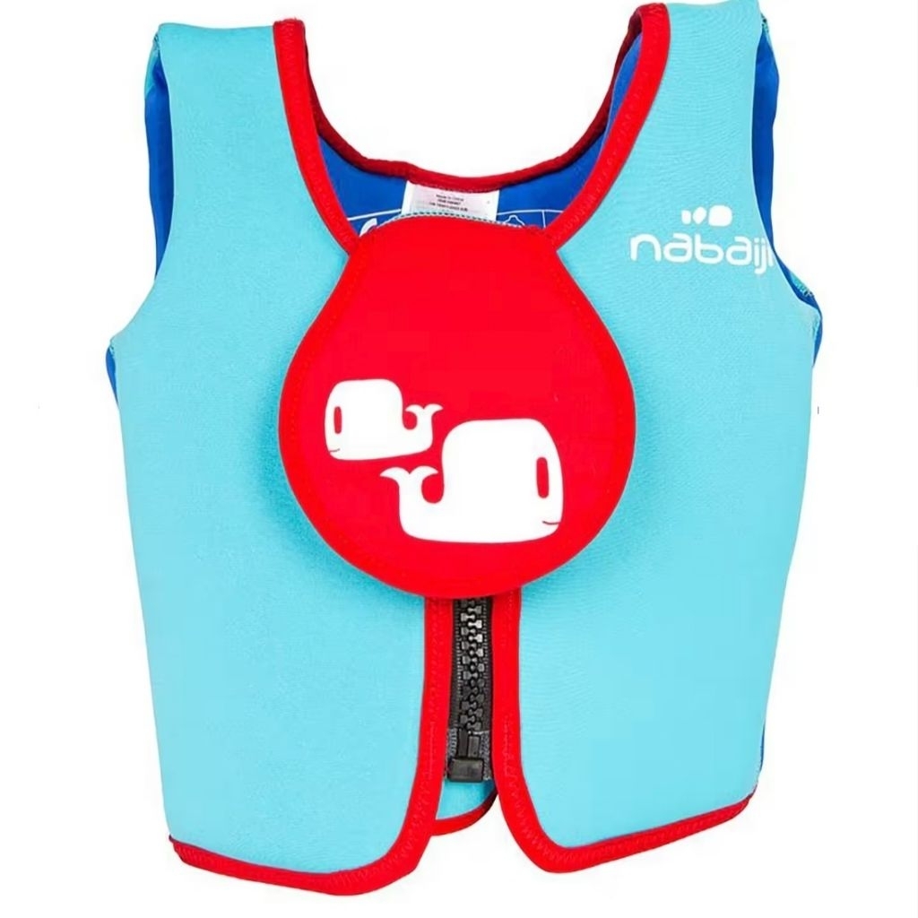 💥มือสอง💥​  เสื้อชูชีพสำหรับฝึกว่ายน้ำเด็ก Nabaiji รุ่น Foam swim vest สีฟ้า