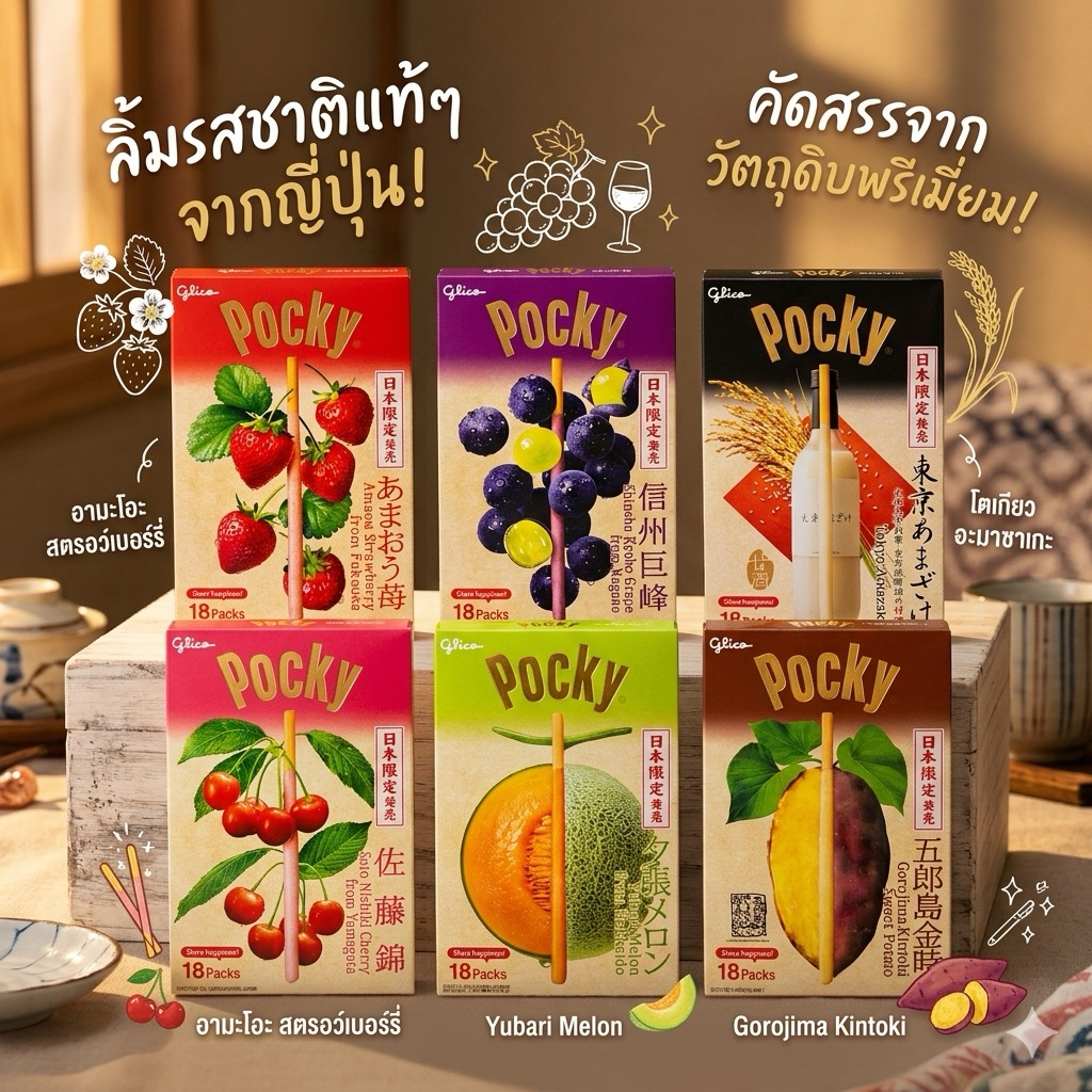 ของใหม่จากญี่ปุ่น Glico Giant Pocky อร่อยจนยากที่จะหยุดไหว ไม่ลองไม่ได้แล้ว