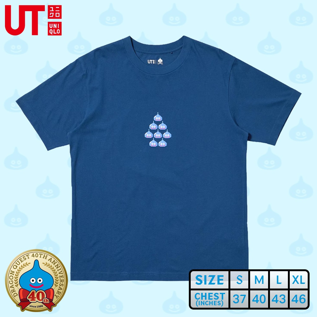 เสื้อยืด Uniqlo UT - Dragon Quest 40th 0369
