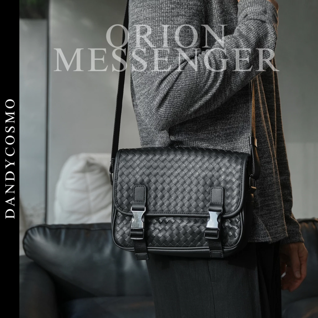 DANDY COSMO | กระเป๋าสะพายหนัง รุ่น Orion Messenger Bag