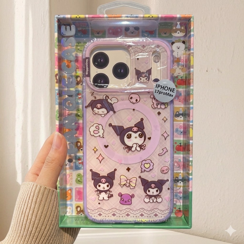 เคสโทรศัพท์ ลายการ์ตูนเข้าใหม่ เหมาะสำหรับรุ่น iP13 iP14 iP15 iP15promax iP16 iP16promax iP17 iP17pr