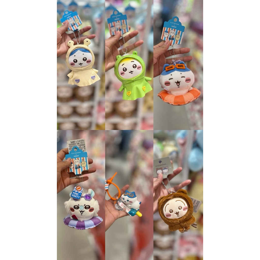 พวงกุญแจ Chiikawa x miniso