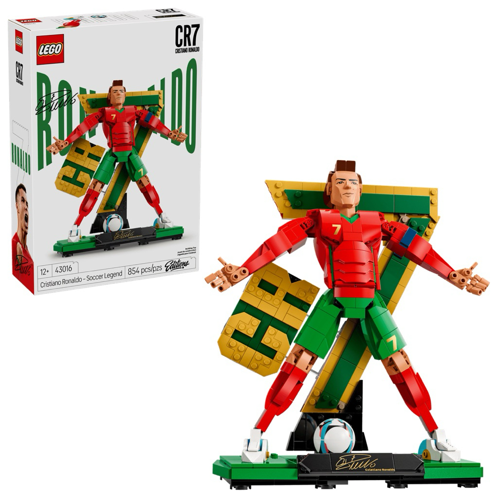 Lego 43016 Cristiano Ronaldo – Soccer Legend ((ของแท้ พร้อมส่งค่ะ))