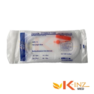 [จำหน่ายปลีกต่อ 5 และ 10 เส้น] สายให้อาหารทางจมูก NG TUBE ยี่ห้อ BMI เบอร์ 8/12/14/16/18