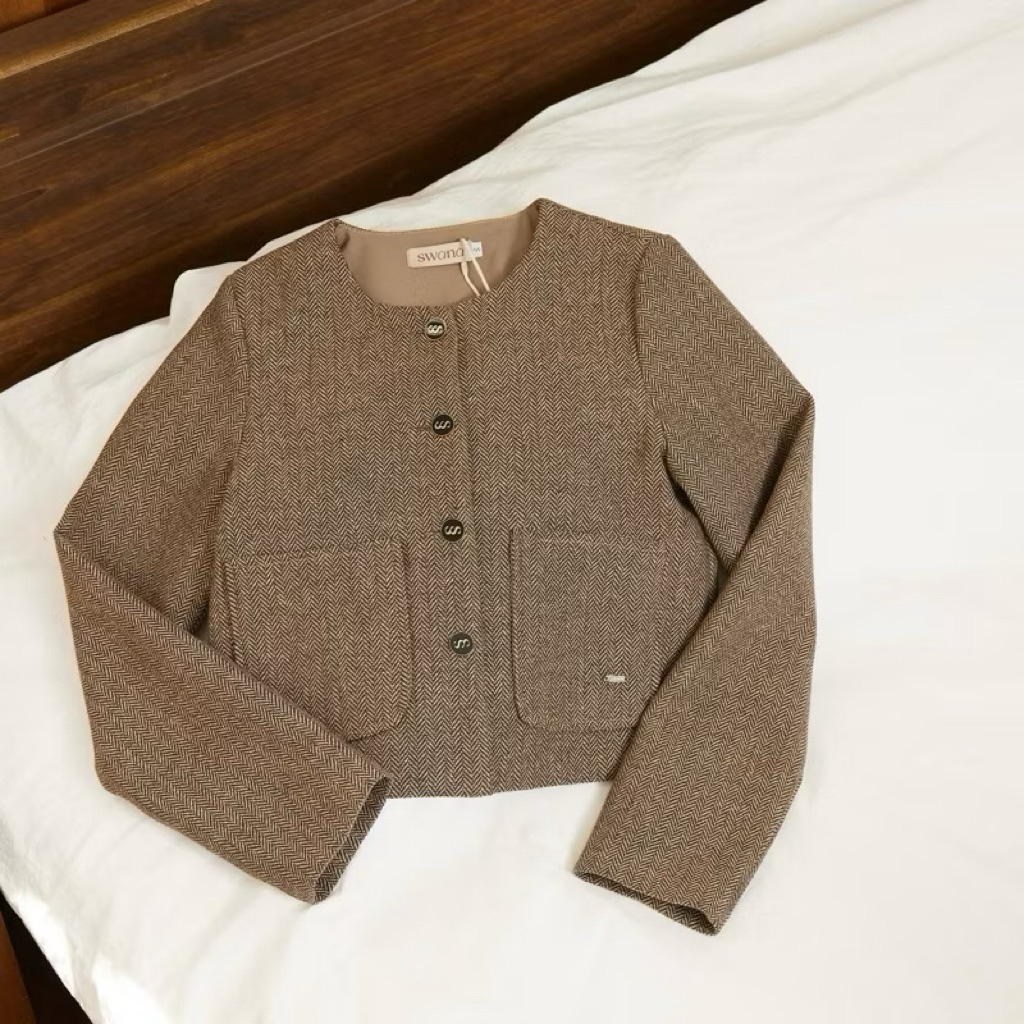 ส่งต่อ Swana.ss Faye blazer crop top size s