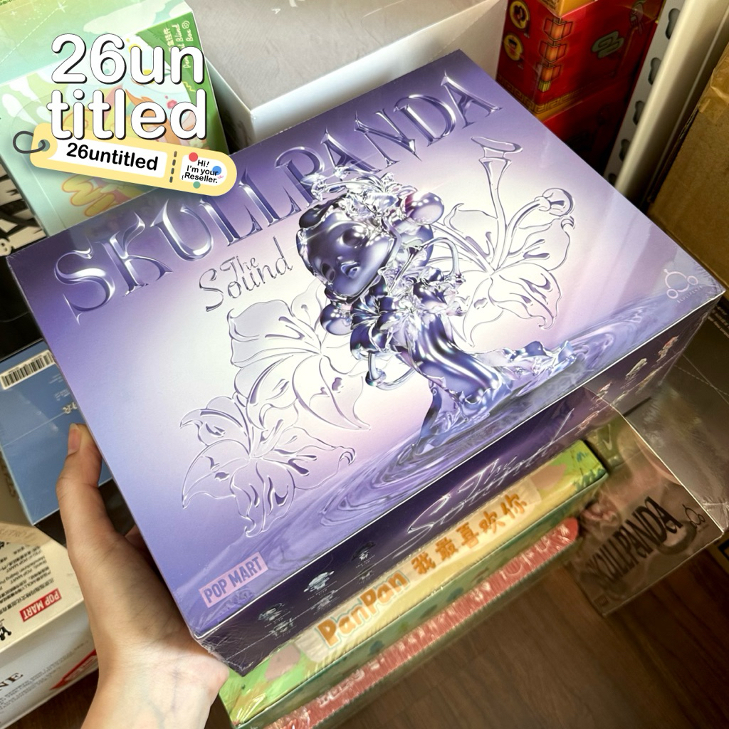 ♥︎ ของแท้พร้อมส่ง ♥︎ [ยกกล่องลุ้นซีเคร็ท] SKULLPANDA The Sound Series