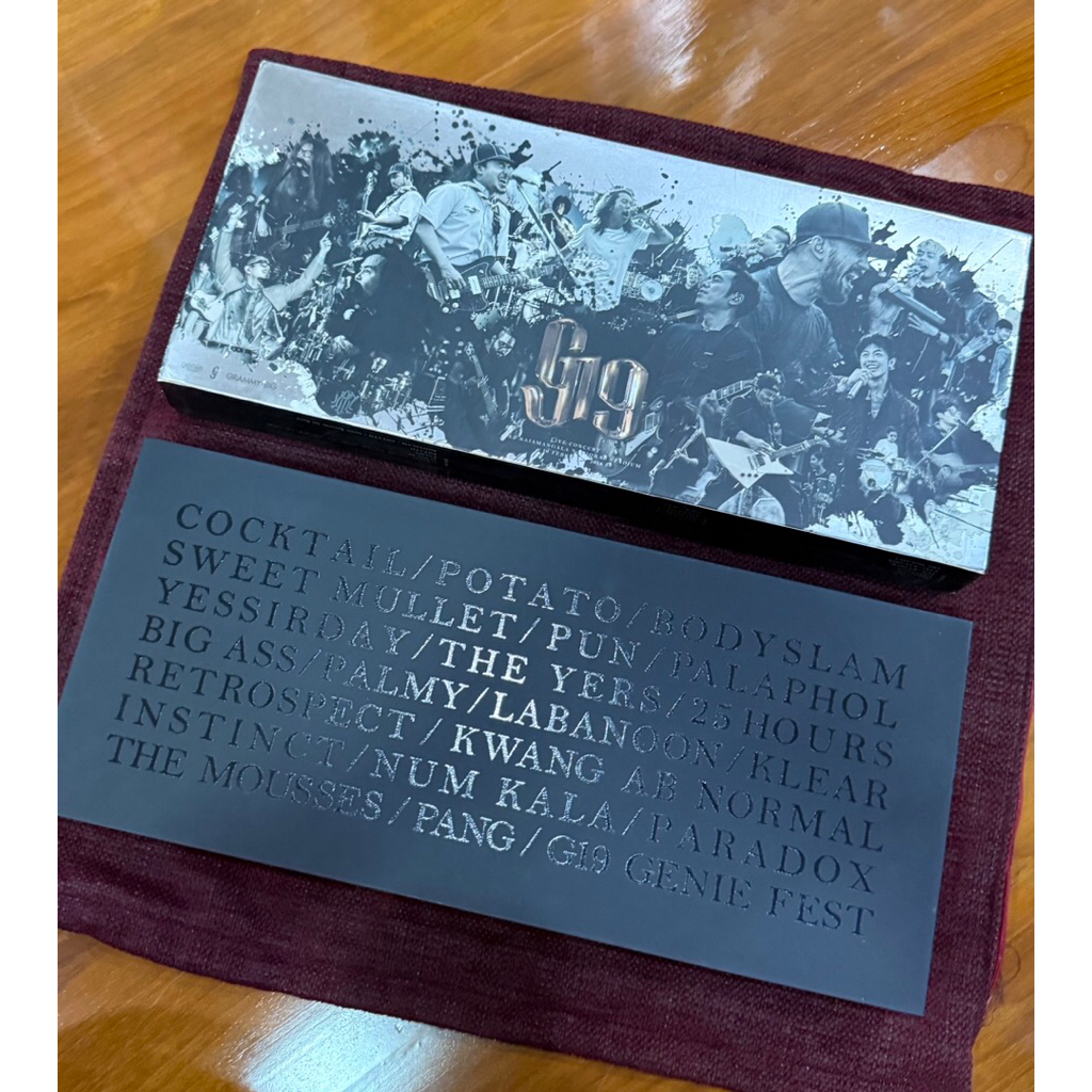 Genie G19 boxset Special Limited Edition ราคาต่อรองได้ : Genie Fest Live Concert - Rock set ( คอน G1