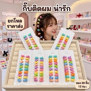 🌷ยกโหล🌷 กิ๊บติดผม แผง 20 ชิ้น 12 แผง ราคาส่ง G053
