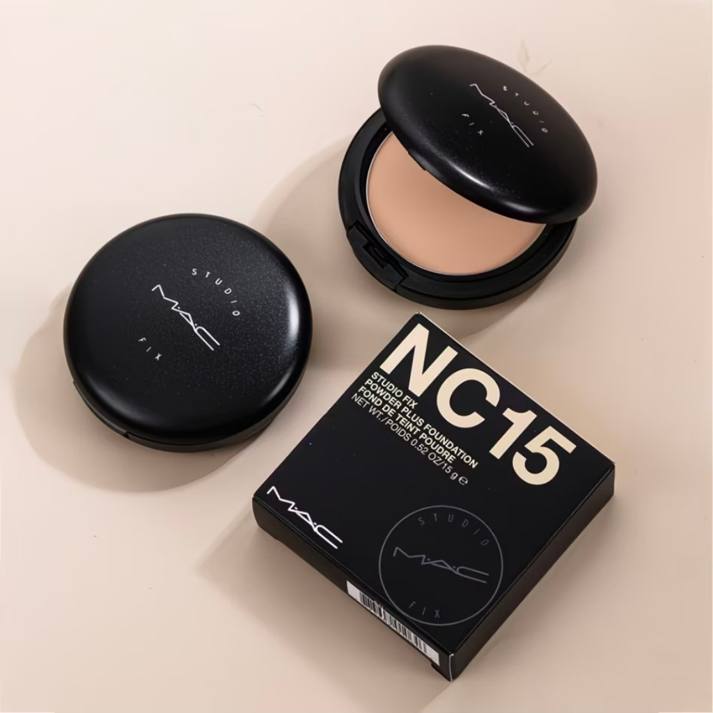 MAC Studio Fix Powder Plus Foundation แป้งอัดแข็งผสมรองพื้น เนื้อเนียน บางเบา เหมาะกับทุกวัน