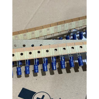 10ชิ้น Capacitor ตัวเก็บประจุ 100uF 25V 6.3*11.5MM 105C ยี่ห้อ Panasonic