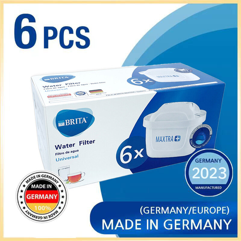 ขายดี! ไส้กรอง Brita MAXTRA+ 6 ชิ้น/แพ็ค กรองคลอรีน สิ่งสกปรกได้ดี พอดีกับกาต้มน้ำทุกรุ่น