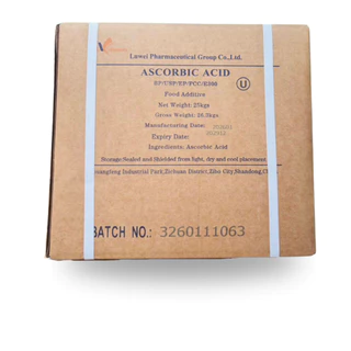 Ascorbic Acid (Vitamin C) (China) : กรดแอสคอร์บิค (วิตามินซี) (จีน) Luwei 1kg